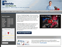 Tablet Screenshot of floridaautorepair.net
